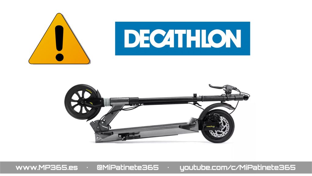 Detectado un fallo grave en los patinetes vendidos por Decathlon