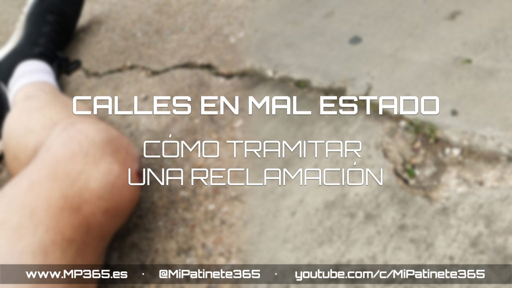 Accidente en patinete por culpa de agujeros en la calle: cómo actuar