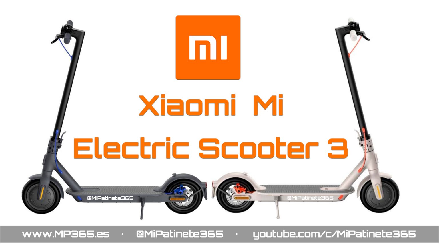 Así será el patinete eléctrico Xiaomi Mi Electric Scooter 3