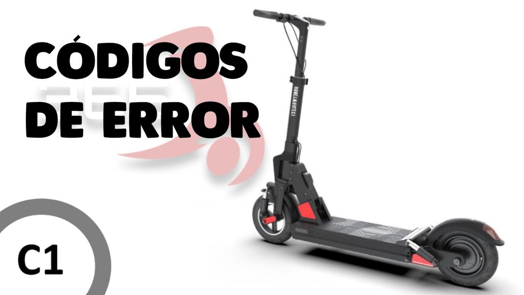 Códigos de error patinetes Honeywhale / Bogist C1 y T8: Significado y Solución