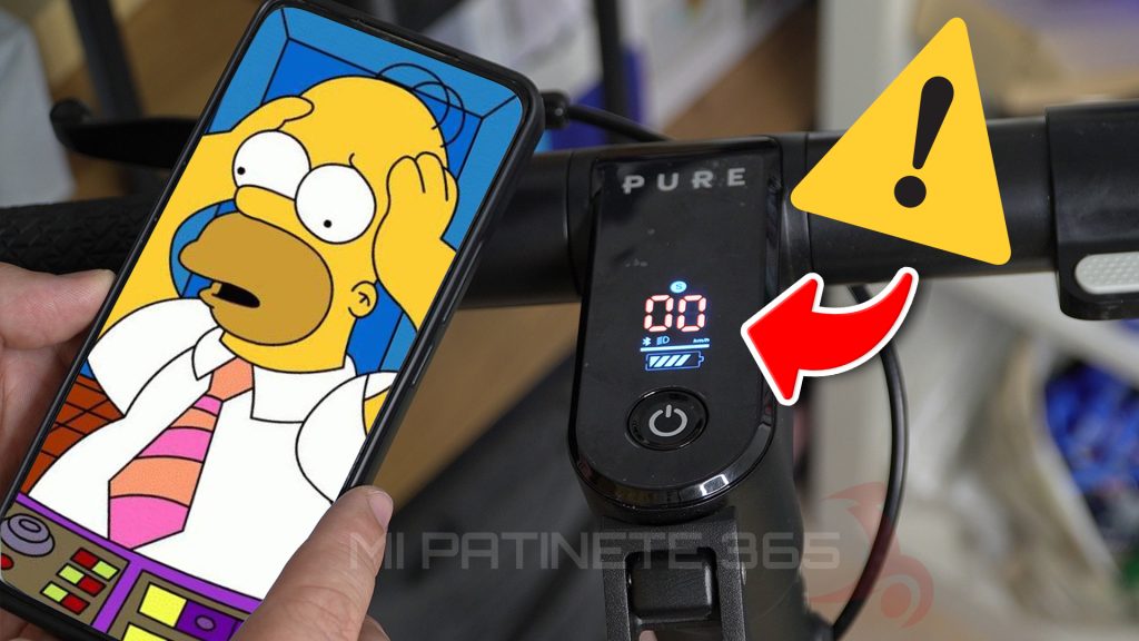 Códigos de error y solución patinetes Pure Air 3 / 2 / 1